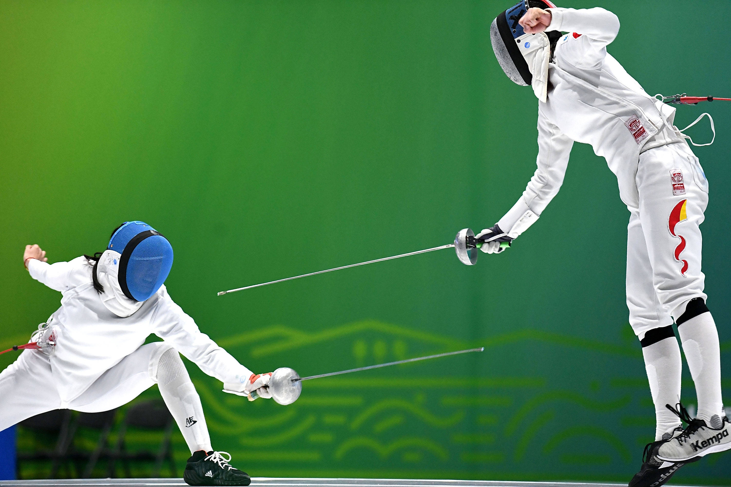 文莱击剑选手实力过硬进入四强 文莱击剑选手实力过硬进入四强